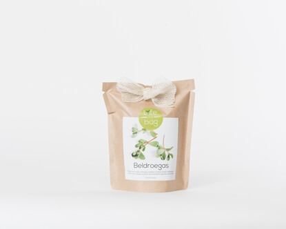 Grow your own common purslane in this bag