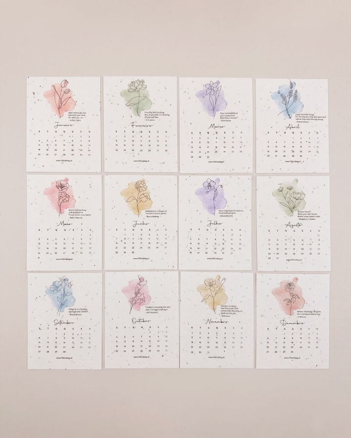 Calendário para plantar